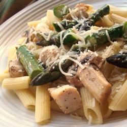 penne with chicken